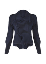 A product shot of the A POC ABLE ISSEY MIYAKE  TYPE O 003 2 jacket in navy (75)