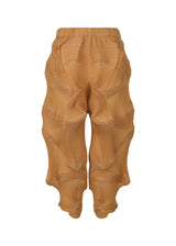 A product shot of the A POC ABLE ISSEY MIYAKE  TYPE O 003 2 trousers in light brown (43)