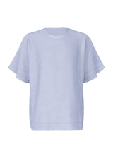 A product shot of the A POC ABLE ISSEY MIYAKE  TYPE A 001 2 top in light blue (71)