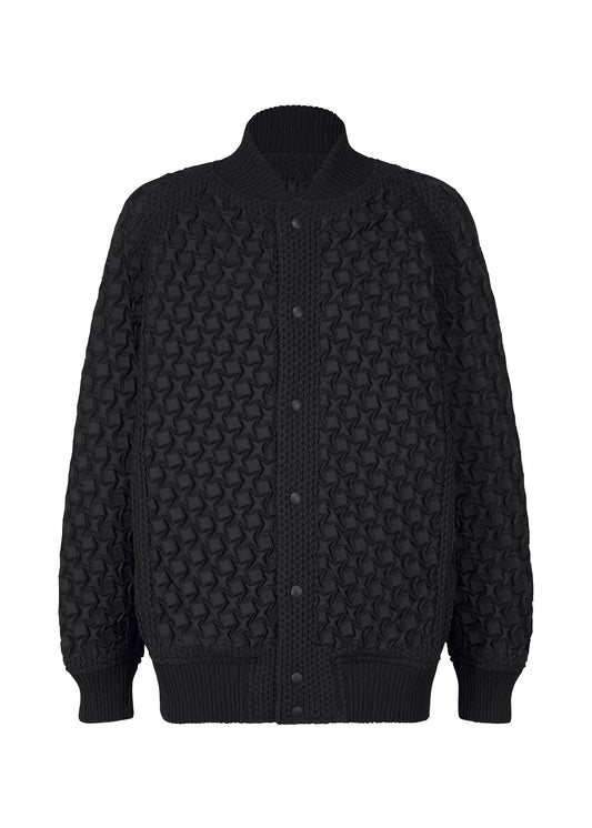 A product shot of the A-POC ABLE ISSEY MIYAKE TYPE O 001 jacket in black (15).