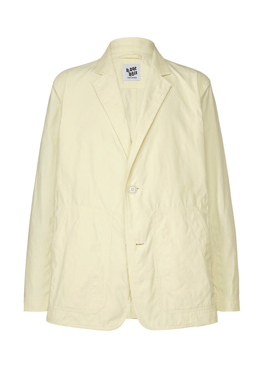 A product shot of the A-POC ABLE ISSEY MIYAKE TYPE U 001 jacket in light yellow (51).