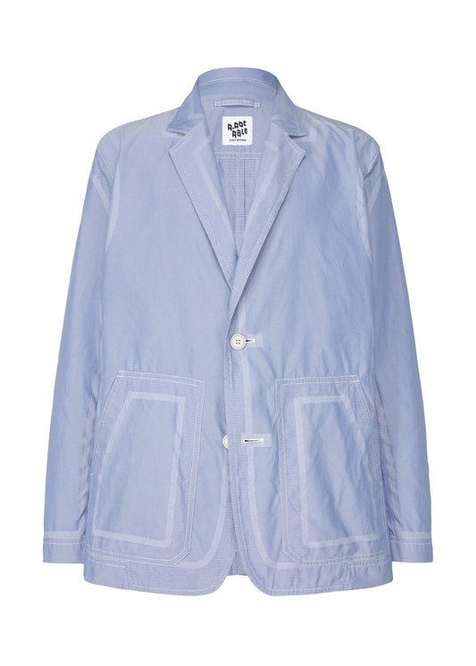 A product shot of the A-POC ABLE ISSEY MIYAKE TYPE U 001 jacket in light blue (71).