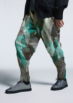 A model wears the A-POC ABLE ISSEY MIYAKE TYPE P 002 trousers.