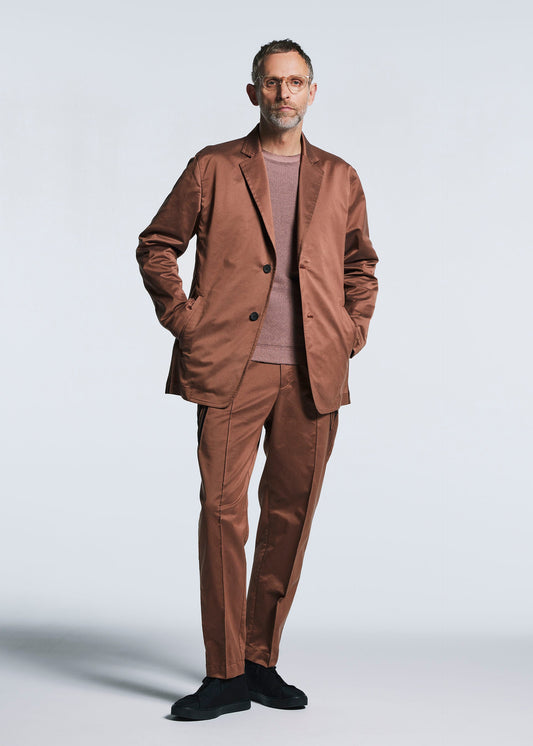 A model wears the A-POC ABLE ISSEY MIYAKE TYPE S 001 2 trousers.