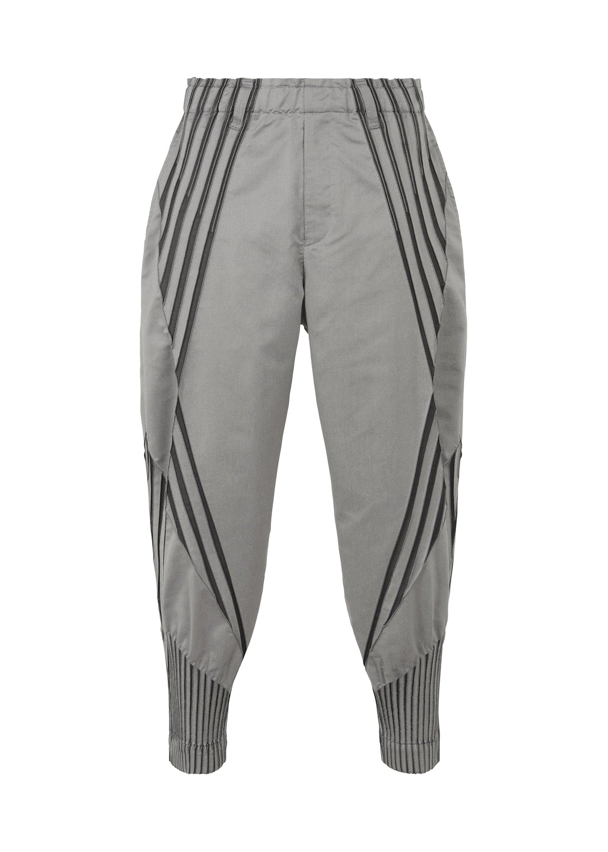 A product shot of the A-POC ABLE ISSEY MIYAKE TYPE S 001 3 trousers in grey (12).