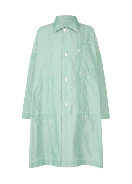 TYPE-U 002 A-line Coat Green – The official ISSEY MIYAKE ONLINE