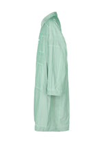 A detail shot of the A-POC ABLE ISSEY MIYAKE TYPE U 002 coat.