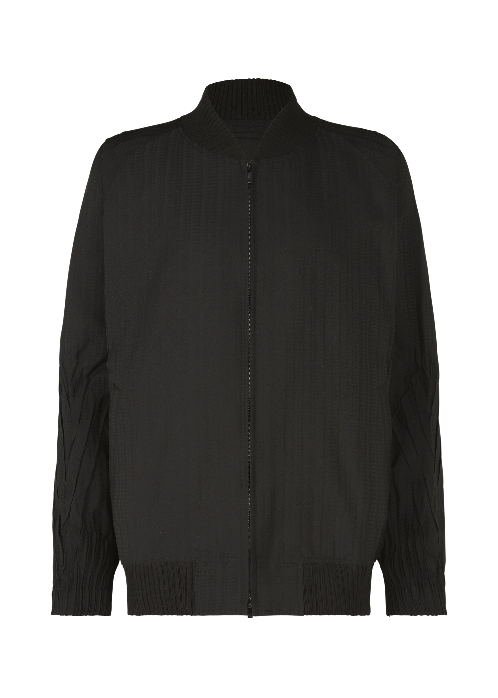 A product shot of the A-POC ABLE ISSEY MIYAKE TYPE S 001 2 jacket in black-hued (17).