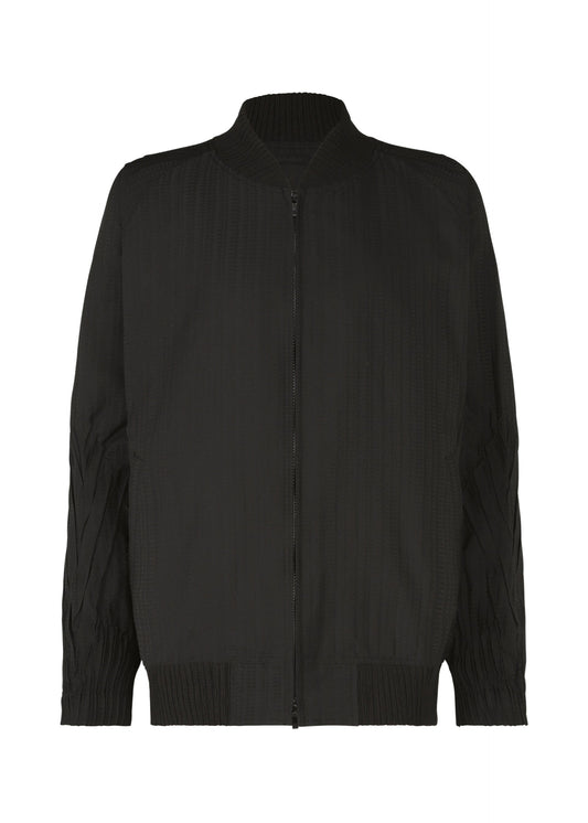 A product shot of the A-POC ABLE ISSEY MIYAKE TYPE S 001 2 jacket in black-hued (17).