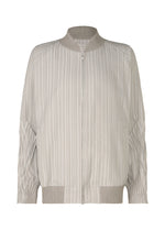 A product shot of the A-POC ABLE ISSEY MIYAKE TYPE S 001 2 jacket in greige-hued (47).