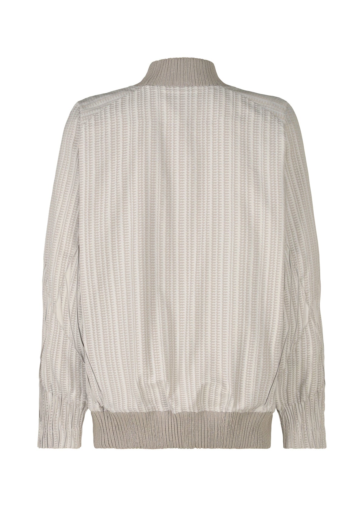 A detail shot of the A-POC ABLE ISSEY MIYAKE TYPE S 001 2 jacket.