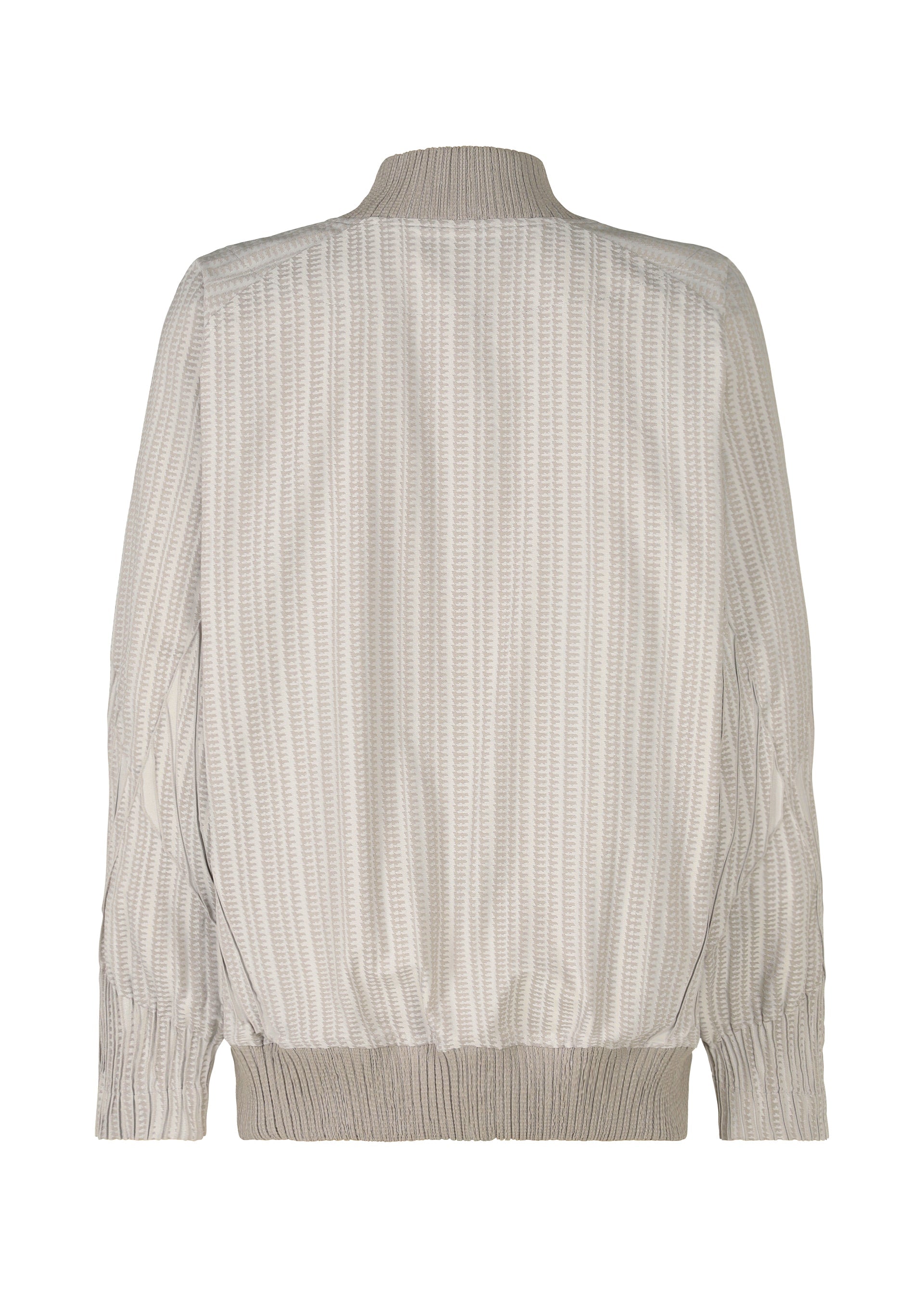 A detail shot of the A-POC ABLE ISSEY MIYAKE TYPE S 001 2 jacket.