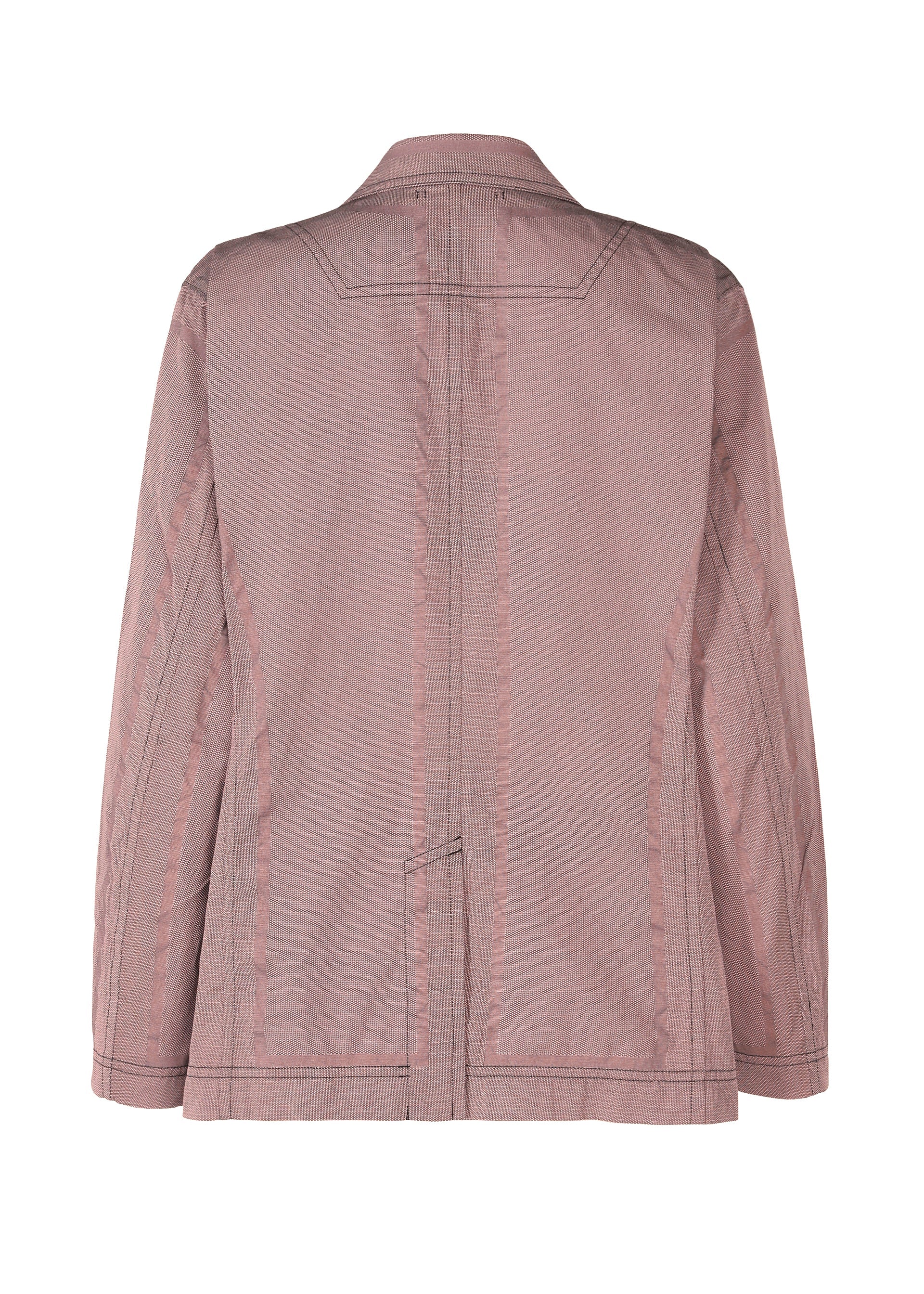 A detail shot of the A-POC ABLE ISSEY MIYAKE TYPE U 001 jacket.