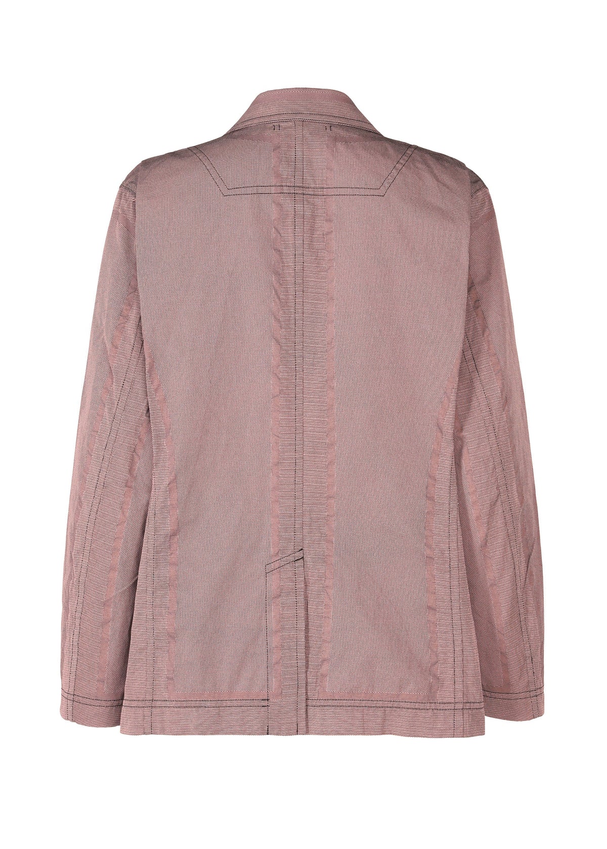 A detail shot of the A-POC ABLE ISSEY MIYAKE TYPE U 001 jacket.