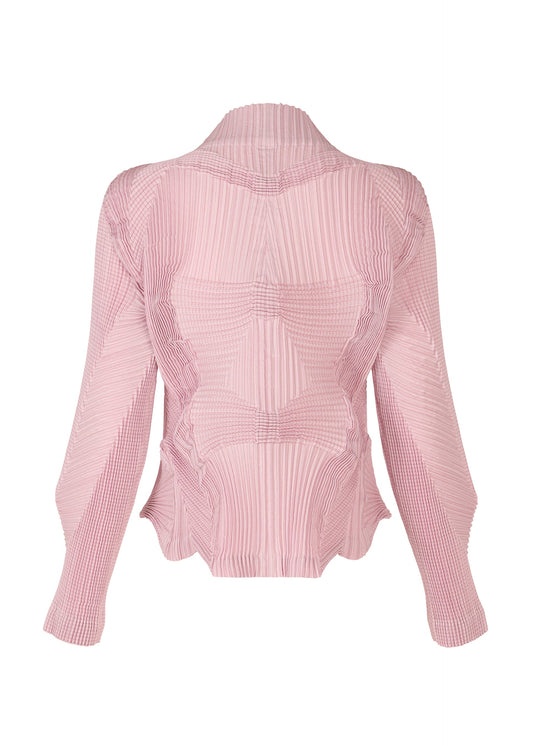 A detail shot of the A-POC ABLE ISSEY MIYAKE TYPE O 003 jacket.