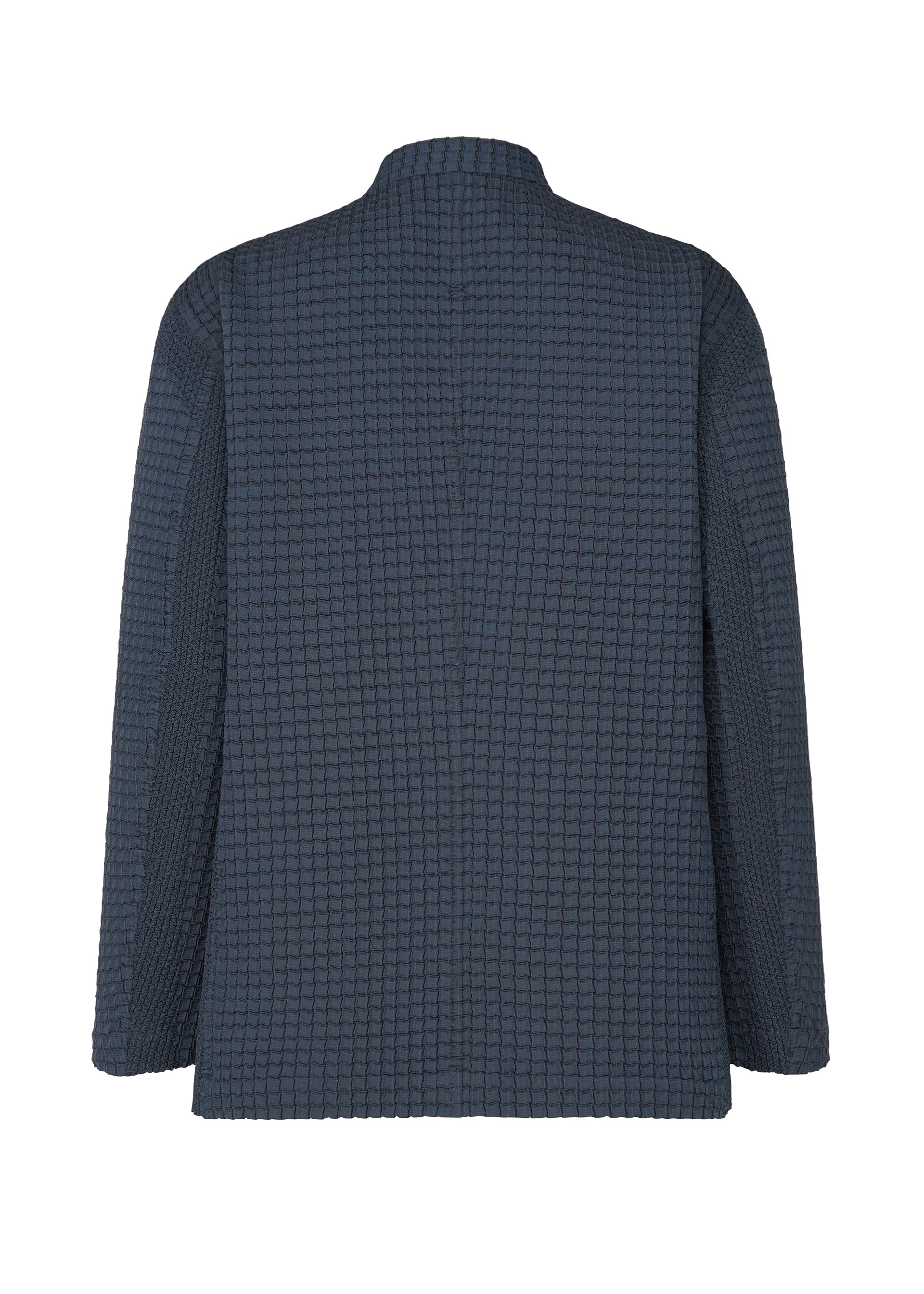 A detail shot of the A-POC ABLE ISSEY MIYAKE TYPE O 014 jacket.