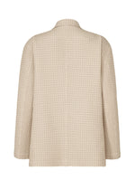 A detail shot of the A-POC ABLE ISSEY MIYAKE TYPE O 014 jacket.