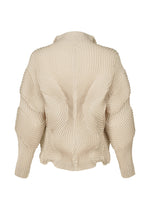 A detail shot of the A-POC ABLE ISSEY MIYAKE TYPE O 004 jacket.