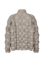 A detail shot of the A-POC ABLE ISSEY MIYAKE TYPE O 016 jacket.