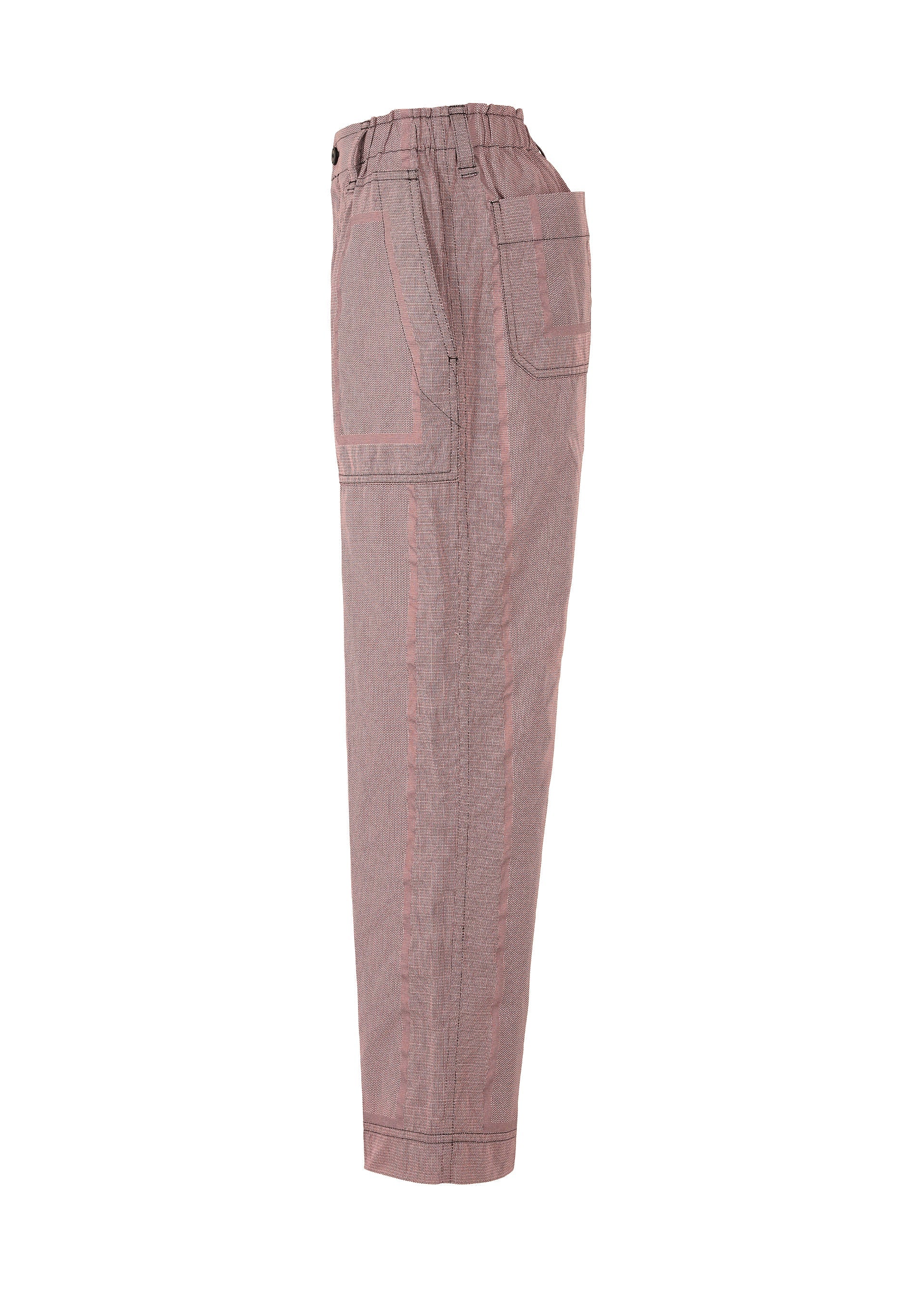 A detail shot of the A-POC ABLE ISSEY MIYAKE TYPE U 001 trousers.