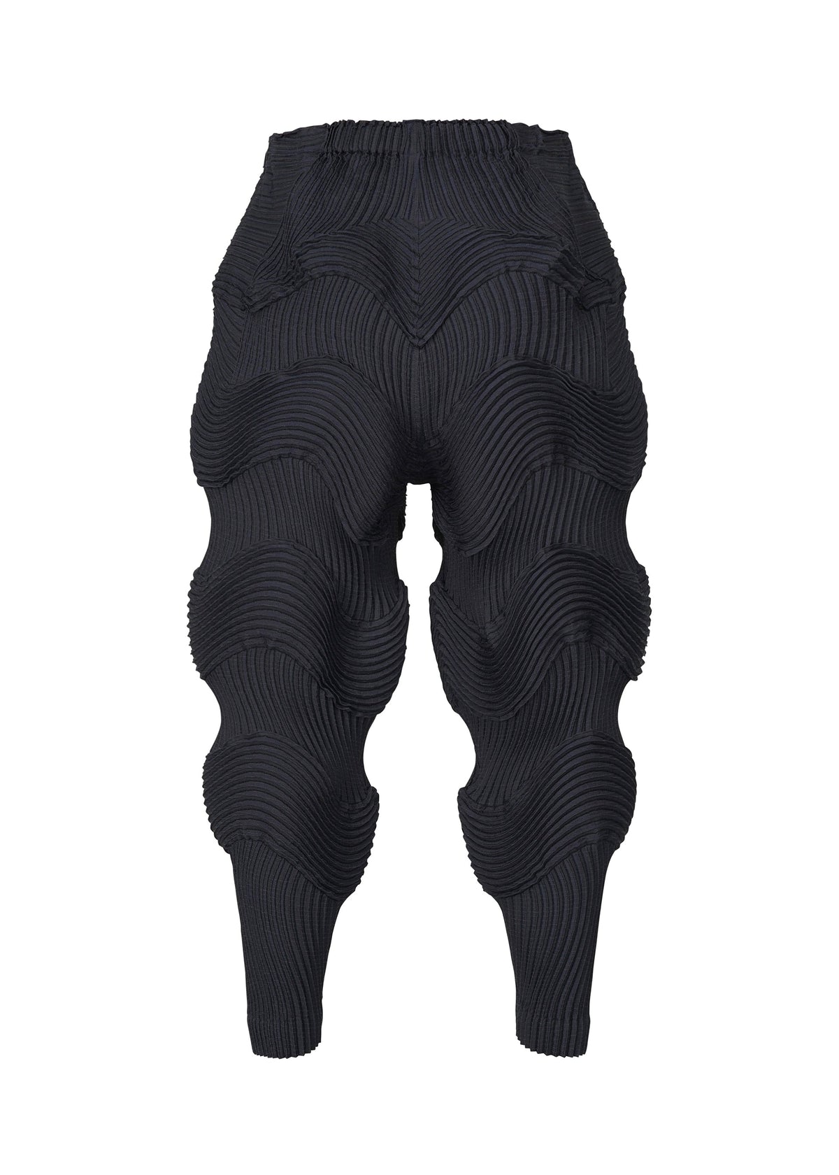 A detail shot of the A-POC ABLE ISSEY MIYAKE TYPE O 004 trousers.