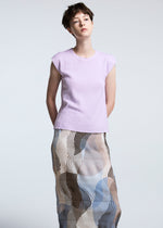TYPE-P 001 Skirt Purple x Light Yellow