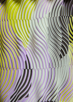 TYPE-P 001 Skirt Purple x Light Yellow