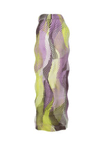 TYPE-P 001 Skirt Purple x Light Yellow