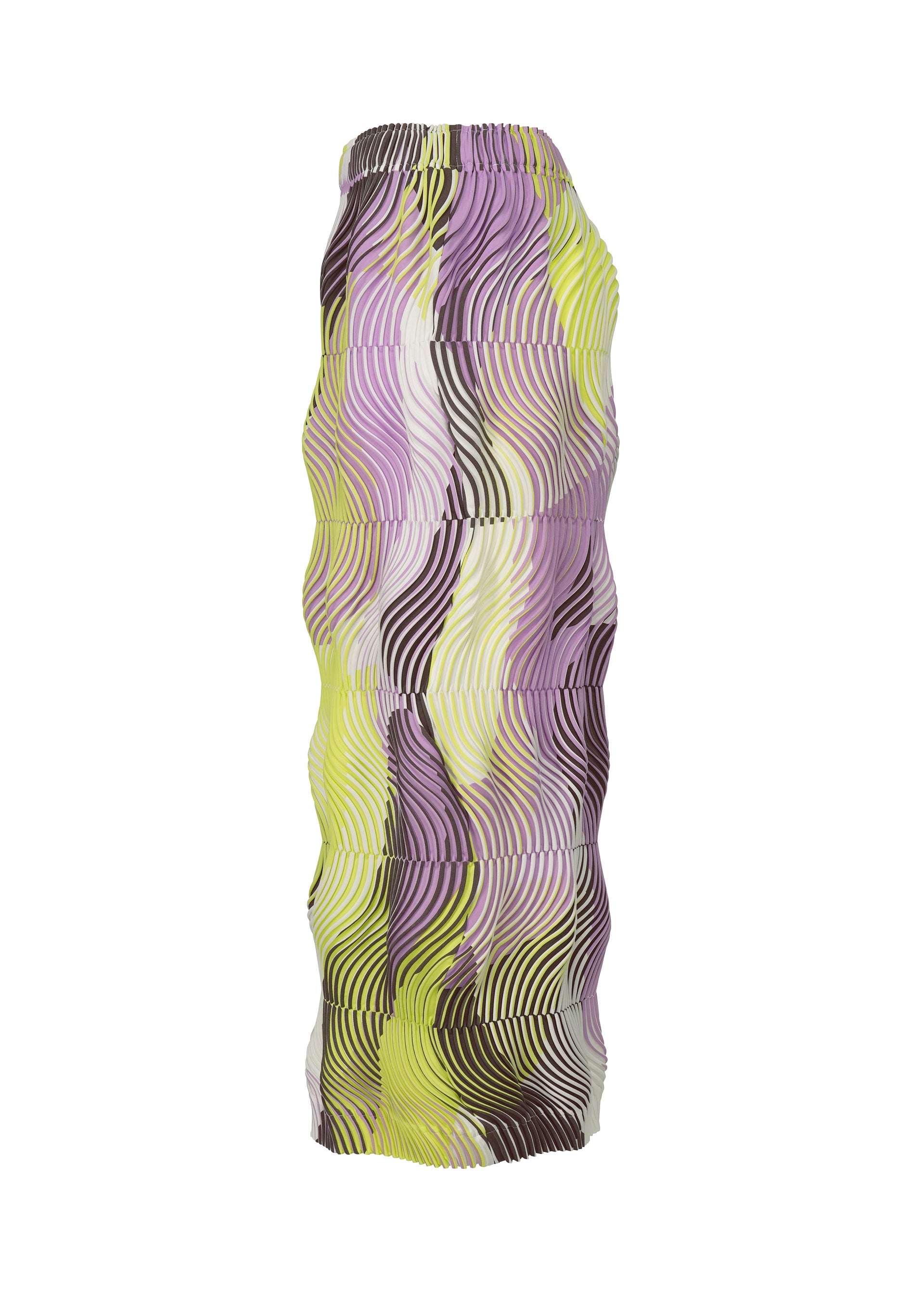TYPE-P 001 Skirt Purple x Light Yellow