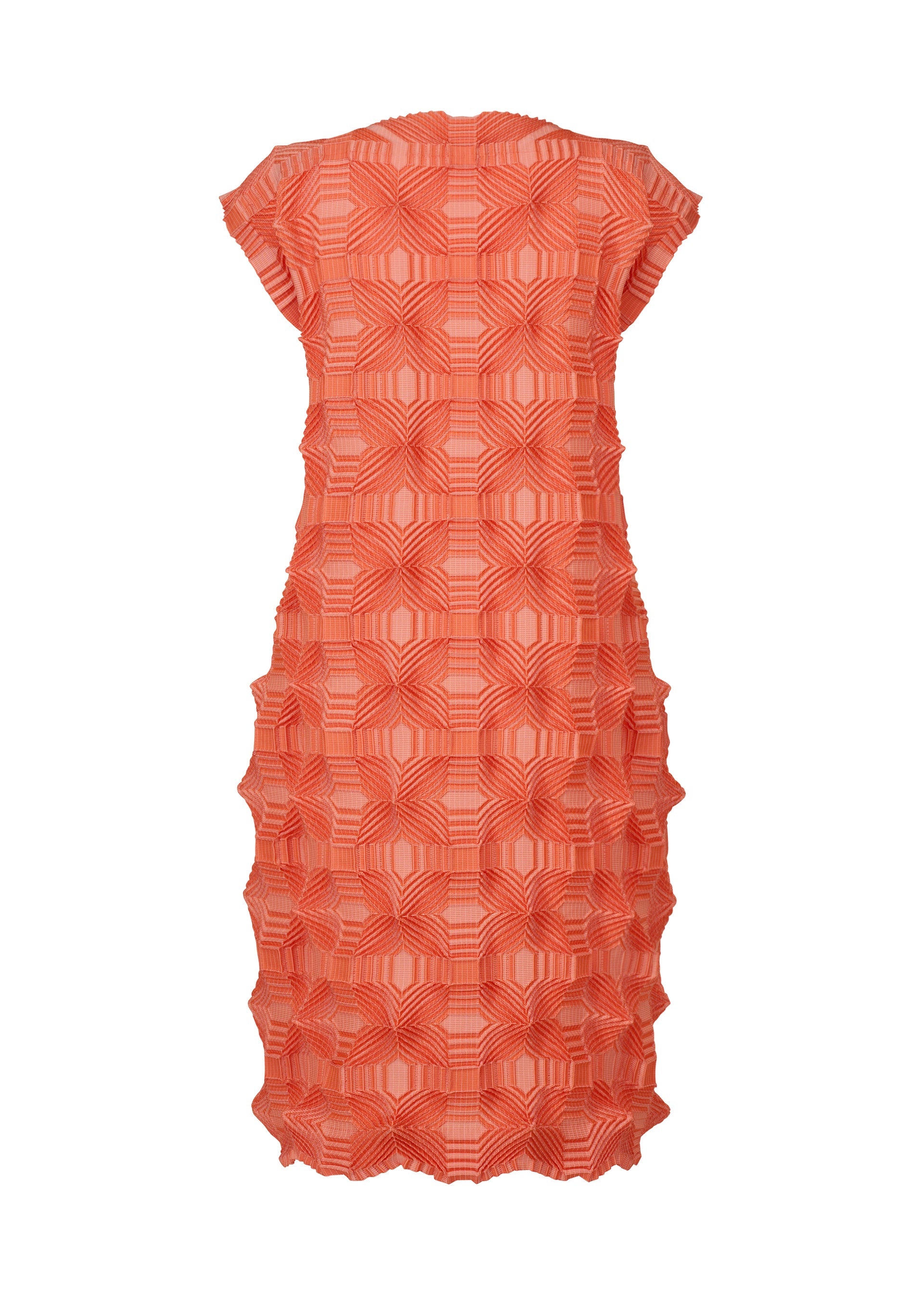A detail shot of the A-POC ABLE ISSEY MIYAKE TYPE O 016 dress.