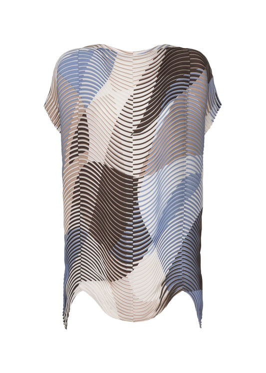 A product shot of the A-POC ABLE ISSEY MIYAKE TYPE P 001 top in .