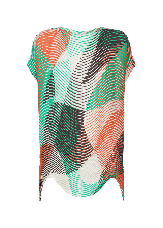 A product shot of the A-POC ABLE ISSEY MIYAKE TYPE P 001 top in .