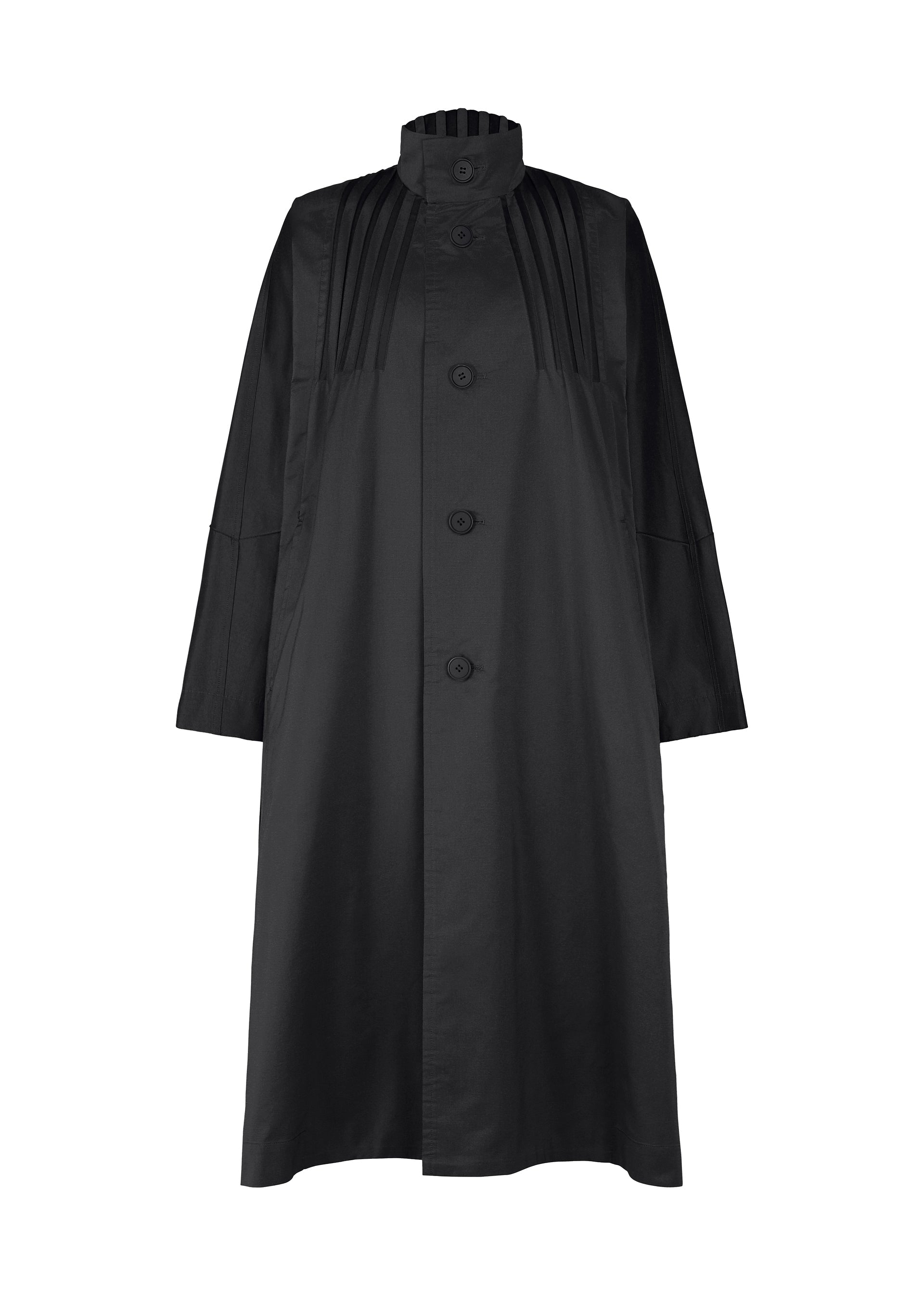 A product shot of the A-POC ABLE ISSEY MIYAKE TYPE S 001 1 coat in black (15).