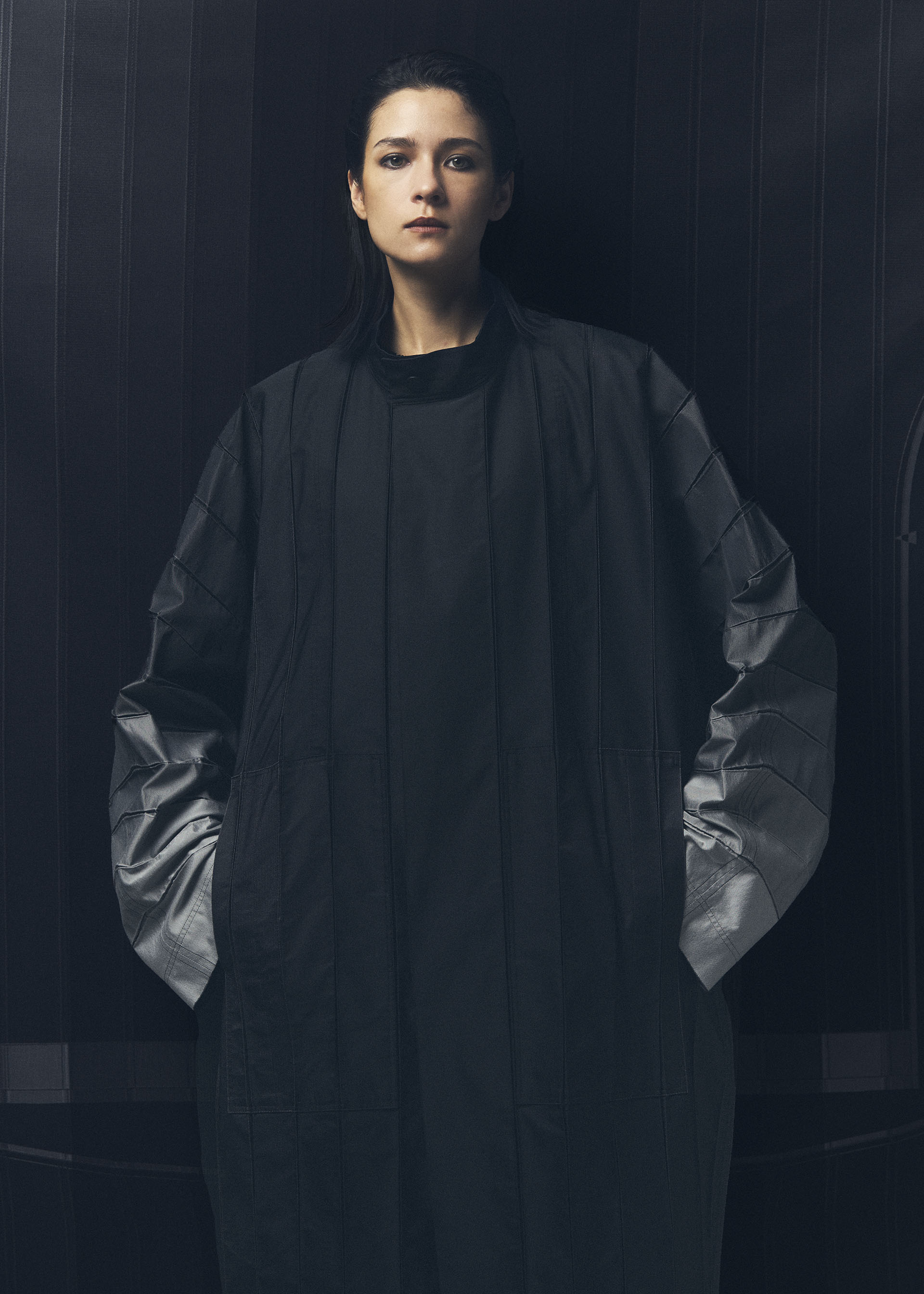 TYPE-XIV Eugene Studio project 001 Coat Black-Hued