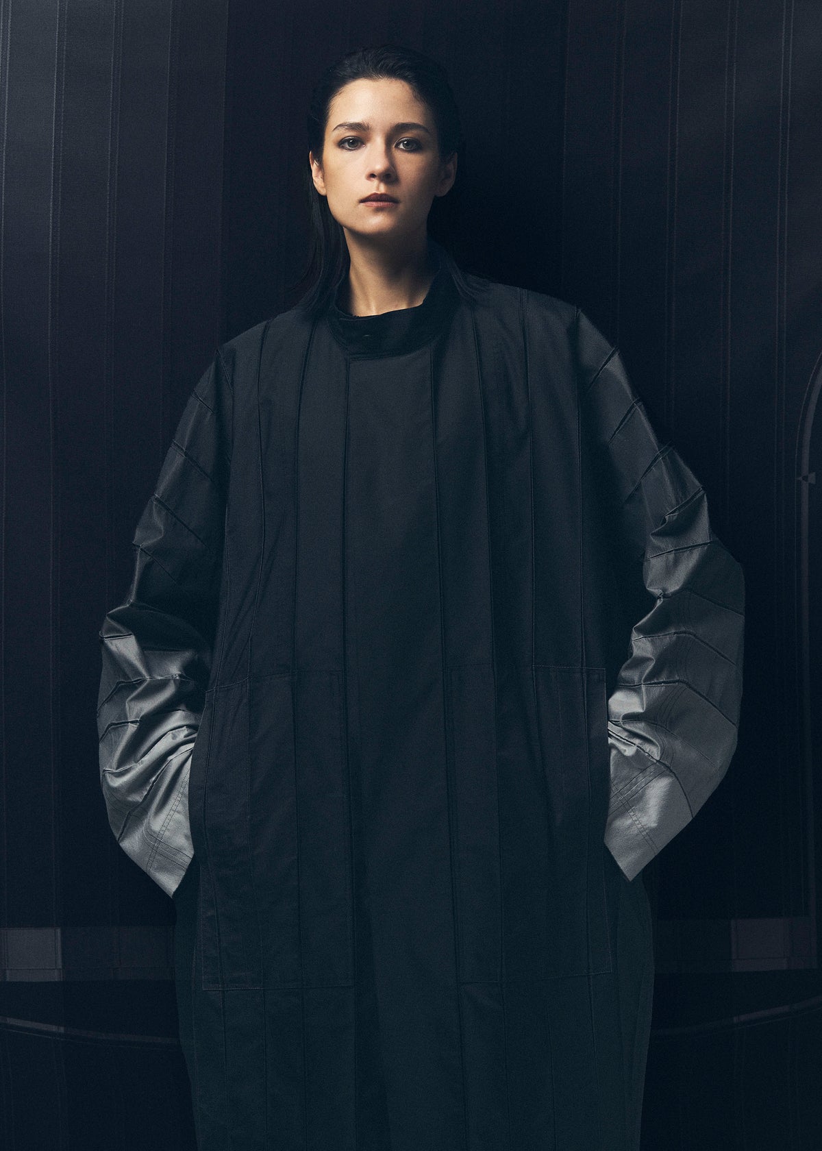 TYPE-XIV Eugene Studio project 001 Coat Grey-Hued