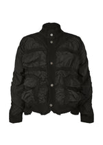 A product shot of the A-POC ABLE ISSEY MIYAKE TYPE O 021 jacket in black (15).