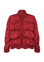 A detail shot of the A-POC ABLE ISSEY MIYAKE TYPE O 021 jacket.