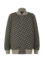 A product shot of the A-POC ABLE ISSEY MIYAKE TYPE O 001 jacket in greige (43).