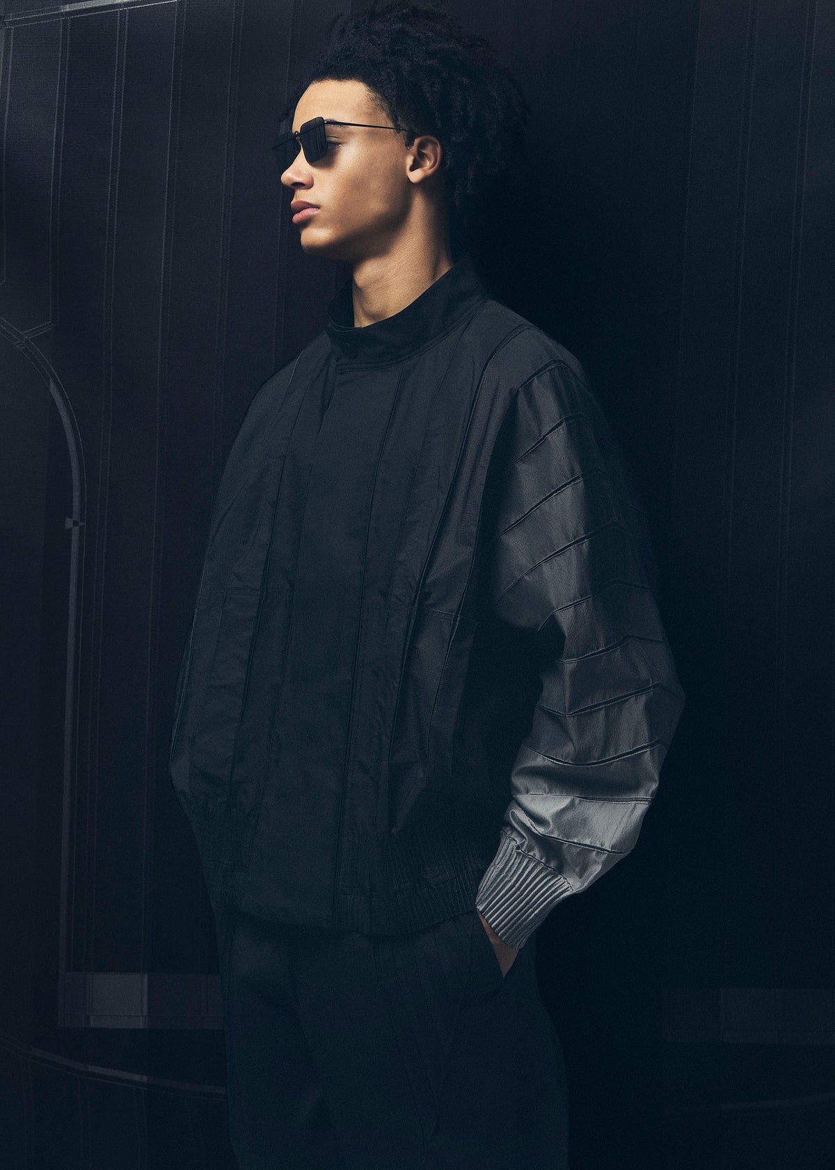 TYPE-XIV Eugene Studio project 001 Jacket Black-Hued