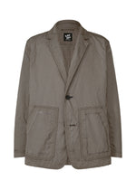 A product shot of the A-POC ABLE ISSEY MIYAKE TYPE U 001 jacket in brown (44).
