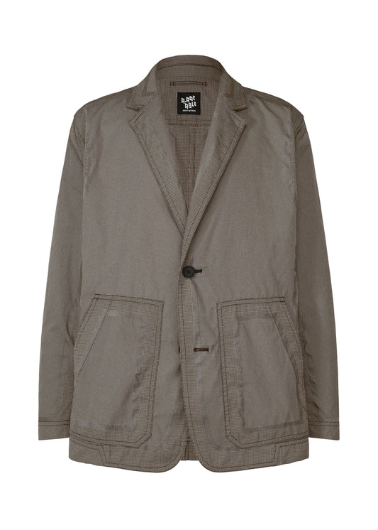 A product shot of the A-POC ABLE ISSEY MIYAKE TYPE U 001 jacket in brown (44).