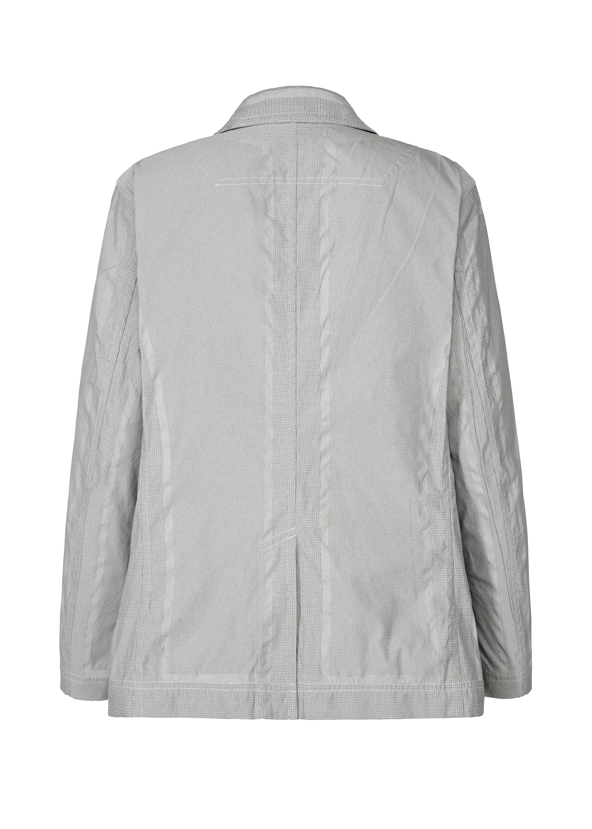A detail shot of the A-POC ABLE ISSEY MIYAKE TYPE U 001 jacket.