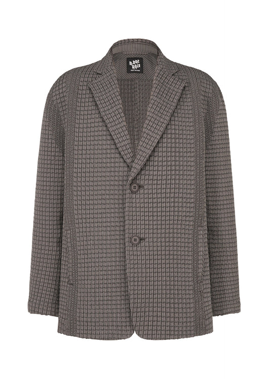 A product shot of the A-POC ABLE ISSEY MIYAKE TYPE O 014 clothing in greyish brown (45).