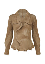 A product shot of the A-POC ABLE ISSEY MIYAKE TYPE O 020 jacket in beige (41).