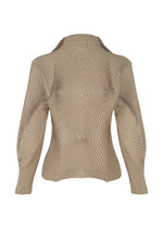 A detail shot of the A-POC ABLE ISSEY MIYAKE TYPE O 007 jacket.