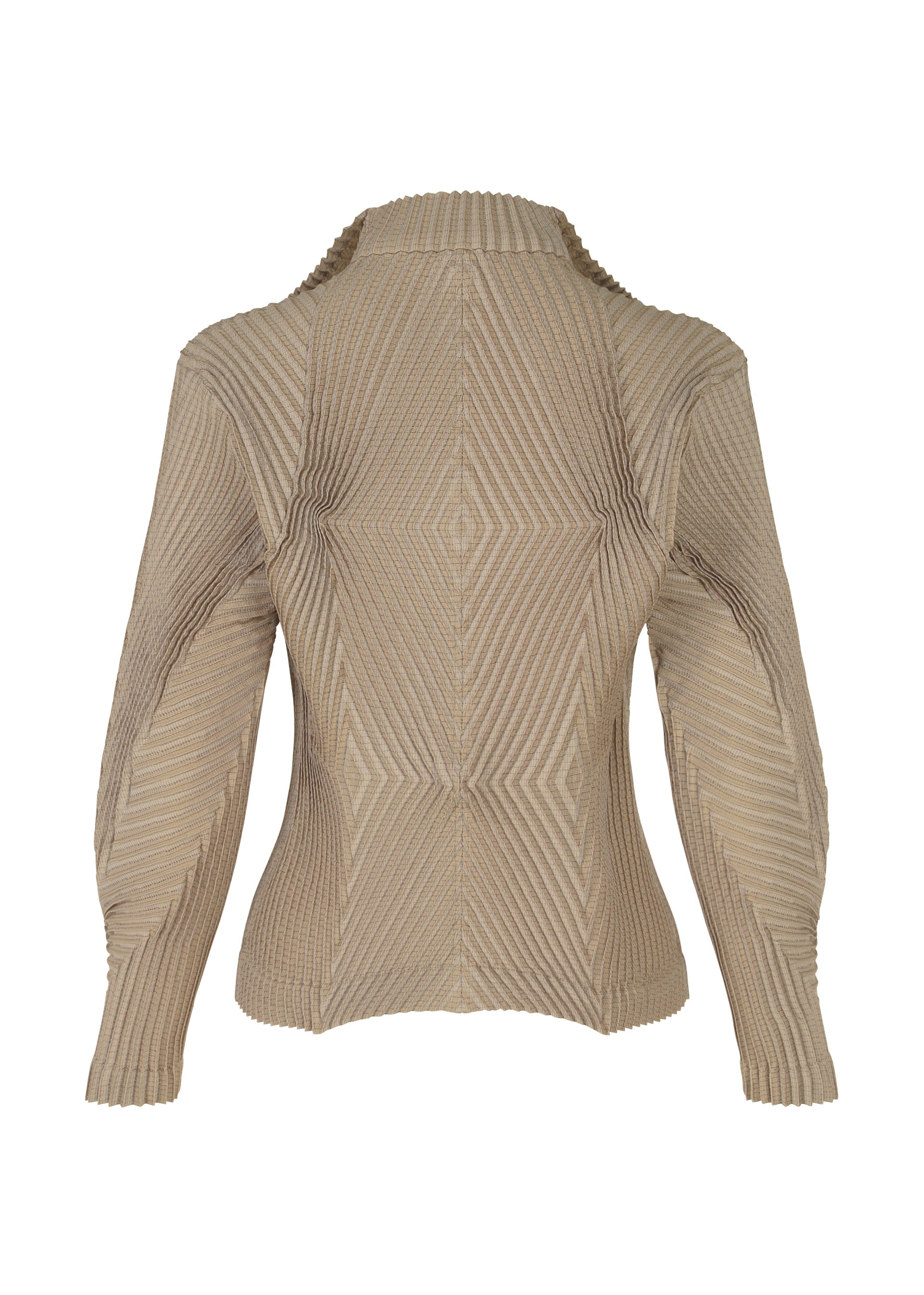 A detail shot of the A-POC ABLE ISSEY MIYAKE TYPE O 007 jacket.