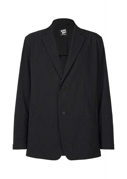 A product shot of the A-POC ABLE ISSEY MIYAKE TYPE I 007 jacket in black (15).