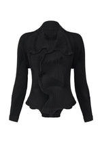 A product shot of the A-POC ABLE ISSEY MIYAKE TYPE I 008 jacket in black (15).