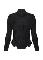 A detail shot of the A-POC ABLE ISSEY MIYAKE TYPE I 008 jacket.