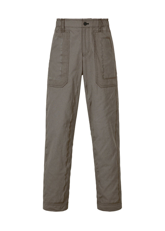 A product shot of the A-POC ABLE ISSEY MIYAKE TYPE U 001 trousers in brown (44).